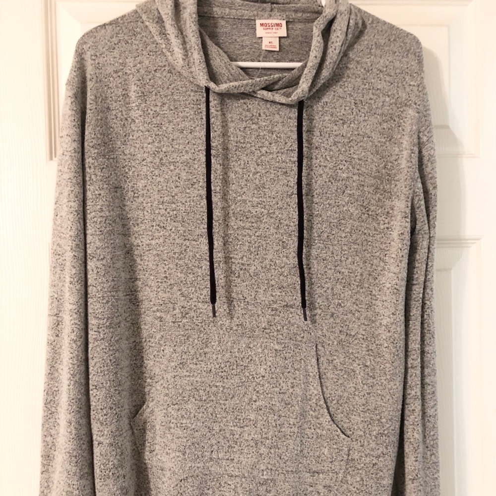 Grey high low sweatshirt